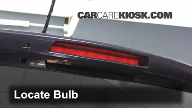 2013 Chevrolet Traverse LS 3.6L V6 Luces Luz de freno central (reemplazar foco)